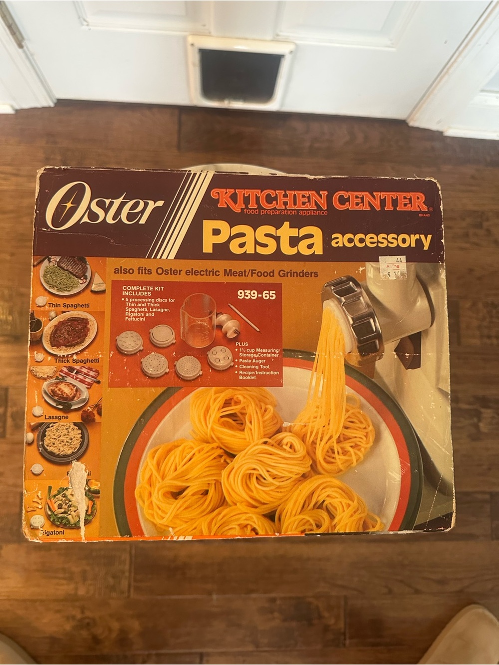 VintageOster Kitchen Center Pasta Accessory - Orange/Yellow